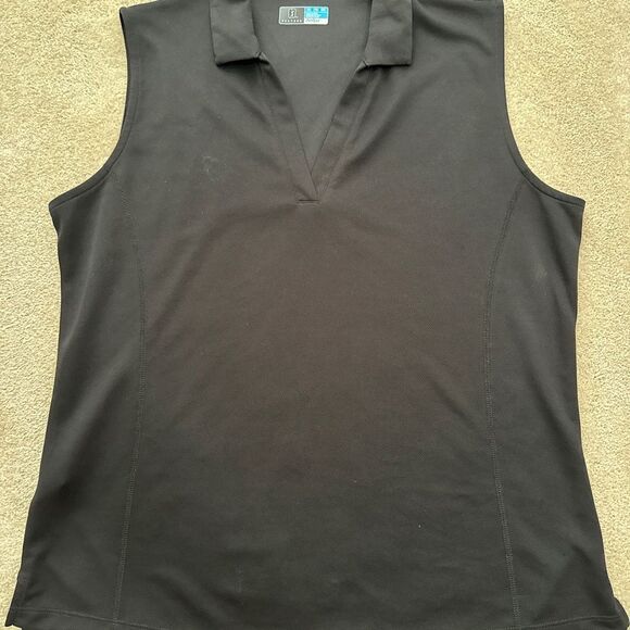 PGA Tour Black Sleeveless Tank Top - Picture 1 of 2